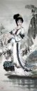 Xi Shi, Four ancient beauty - Chinese painting