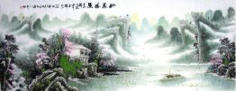 Mountain villa - Chinese Painting