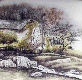 House - Chinese Painting