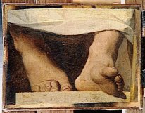 Studie für die Apotheose von Homer Homer S Feet 1827