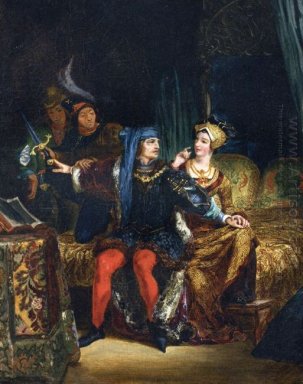 Charles VI et Odette de Champdivers 1826