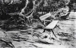 Bench In A Wood 1882