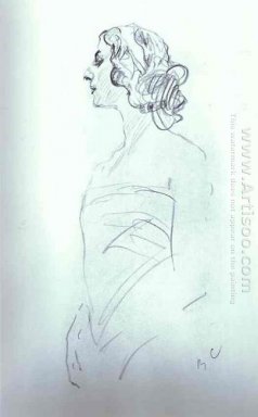 Porträt von Anna Pavlova 1909