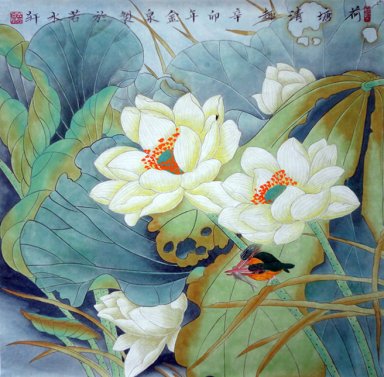 Lotus - Lukisan Cina