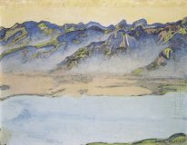 Rising Mist sur les Alpes Savoie 1917