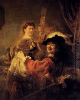 Rembrandt and Saskia in the Scene of the Prodigal Son in the Tav