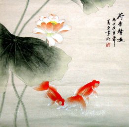 Fish&Lotus - Chinese Painting