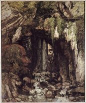 The Giants Cave From Saillon Switzerland 1873