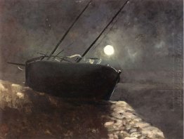 Boat In The Moonlight