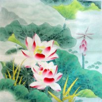 Lotus - peinture chinoise