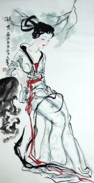 Beautiful Lady - Chinese Painting