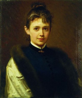 Portrait d\'une femme 1884