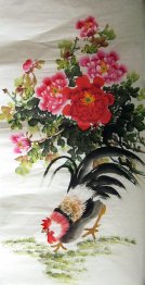 Chicken&Peony - Chinese Painting