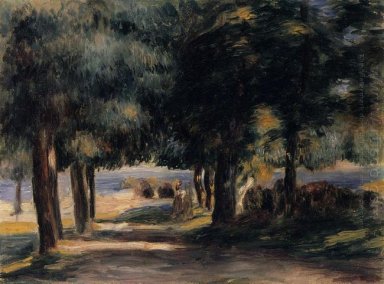 Bois de pins sur la Côte d\' Azur 1885