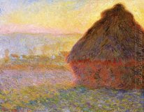 Haystack at Sunset near Giverny