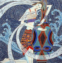Mooie Dame - Chinees schilderij Mooie Dame - Chinees schilderij