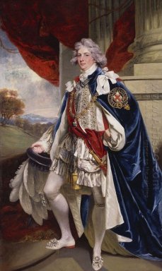 Portrait de George IV lorsque le prince de Galles