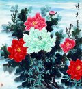 Peony - la pintura china