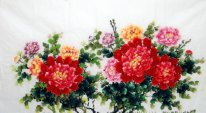 Peony-Six feet - Chinese Painting