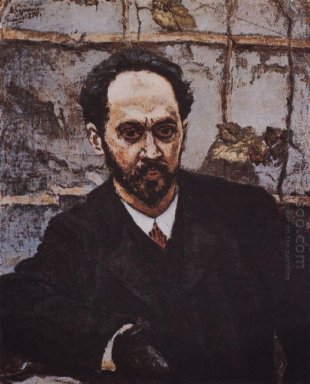 Portret van I E Krachkovsky 1884