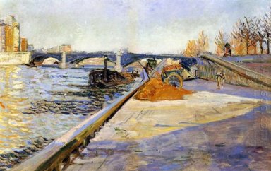 Paris Quai De La Tournelle 1886