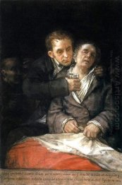 Goya Attended By Doctor Arrieta 1820