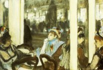 Donne su una terrazza bar 1877