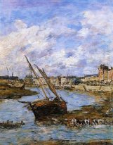 Trouville Inner Pelabuhan Low Tide 1881