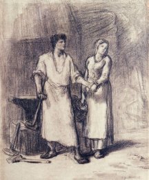 The Blacksmith And His Bride 1848