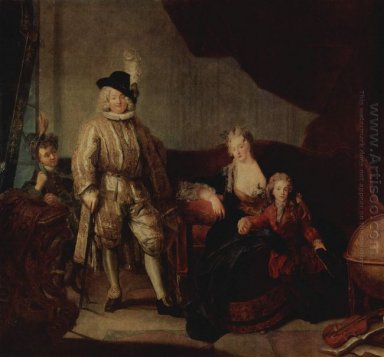 Ritratto della famiglia del barone von Erlach