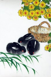 Rabbit - Chinese Painting