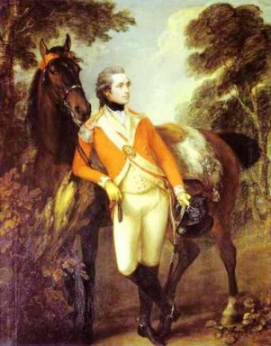 Porträt von John Hayes St Leger 1782