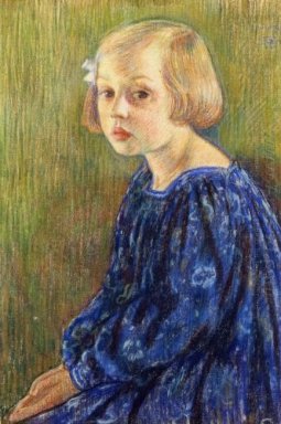 Retrato de Elizabeth Van Rysselberghe 1896