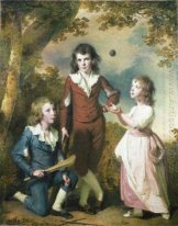 Les enfants de Hugh et Sarah Bois de Swanwick Derbyshire