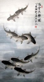 Fish - la pintura china