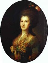 Porträt der Gräfin Elizaveta Santi