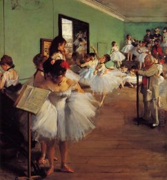 The dance class 1874