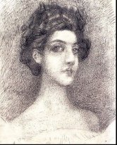 Portrait de Nadezhda Zabela Vroubel 1904