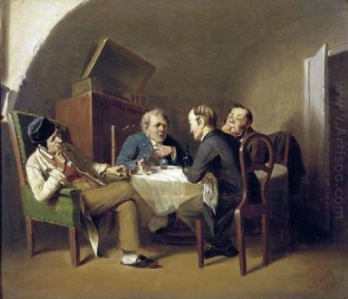 The Conversation At The Round Table 1866