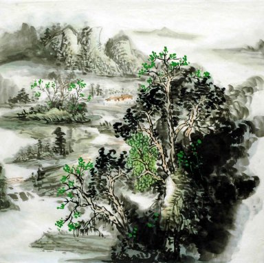 Bomen - Chinees schilderij