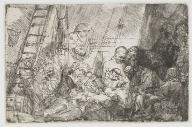 De besnijdenis In De Stal 1654