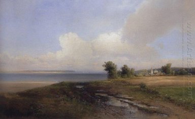 banco de paisaje del volga 1874