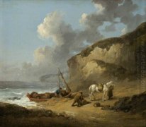 Sea-Coast Scene, smugglare