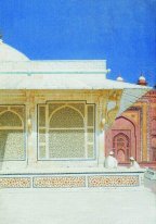 Tumba del jeque Salim Chishti En Fatehpur Sikri 1876