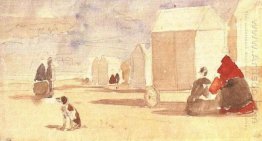 By The Bathing Machines 1866