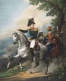 Equestrian Portrait Of Alexander I 1820