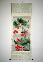 Fish - Mounted - Chinesische Malerei