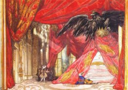 The Sleeping Beauty Design For Scene Iv The Awakening 1921