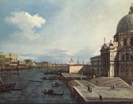 the grand canal at the salute church 1