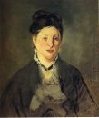 Portrait de Suzanne Manet 1870